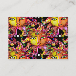 Sunface Celestial Cartão de visita