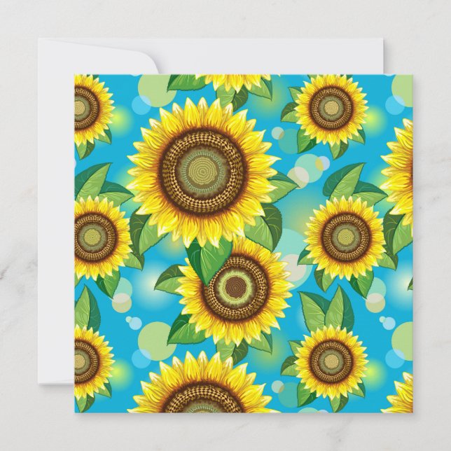 Sunflower Bright Summer Nature Flora (Frente)