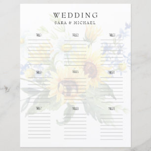 Sunflower de Casamento em Bloom