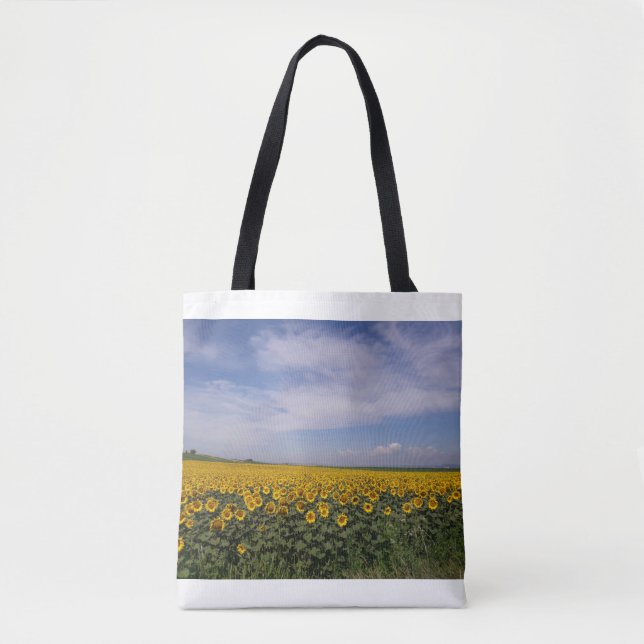Sunflower Fields Tote Bag (Frente)