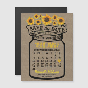 Sunflower Jar Dezembro 2023 Data Magnet