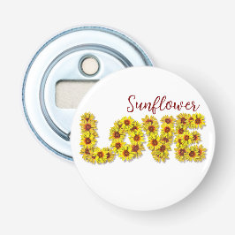 Sunflower Love Bottle Opener