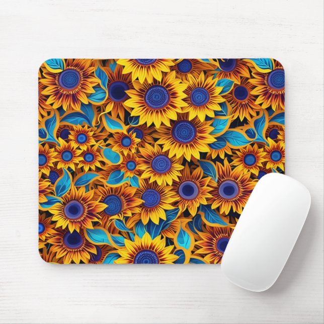 Sunflower Mousepad (Com mouse)
