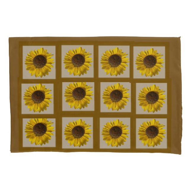 Sunflower Pillowcase (Frente)