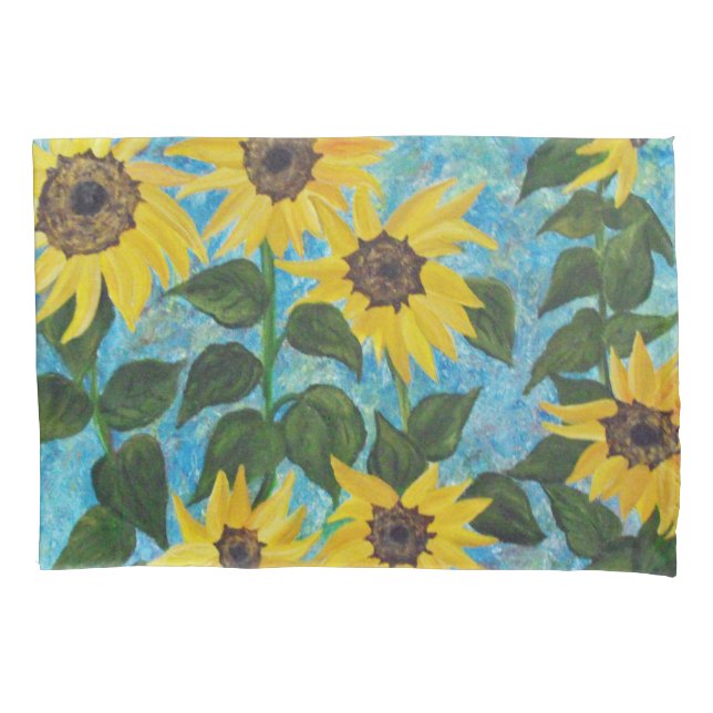 Sunflower Pillowcase (Frente)