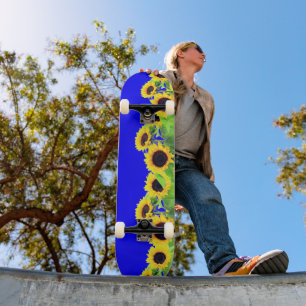Sunflower Skateboard - Ucrânia Flag Colors