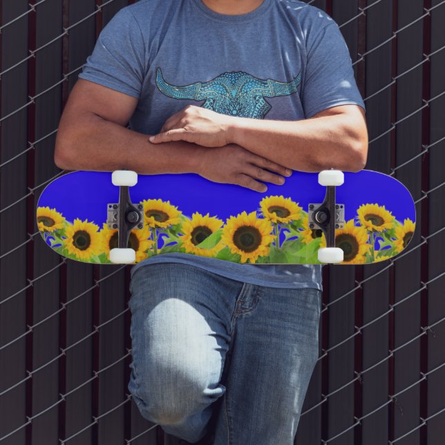 Sunflower Skateboard Ucrânia Sinalizador Cores Lib (Ao ar livre 3)