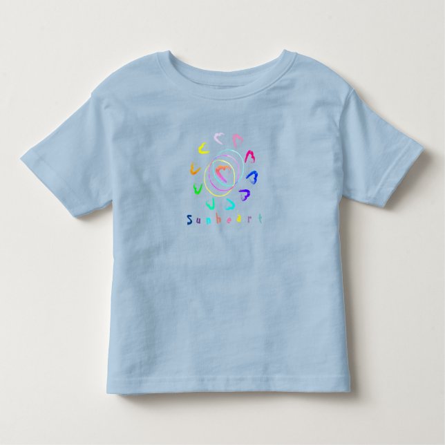 SunHeart Toddler T-shirt (Frente)