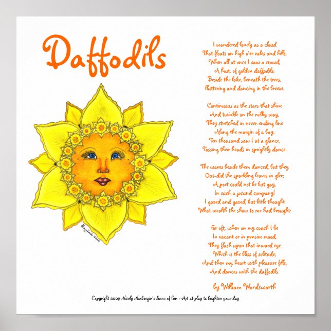 Sunny Daffodil - Poster (Frente)