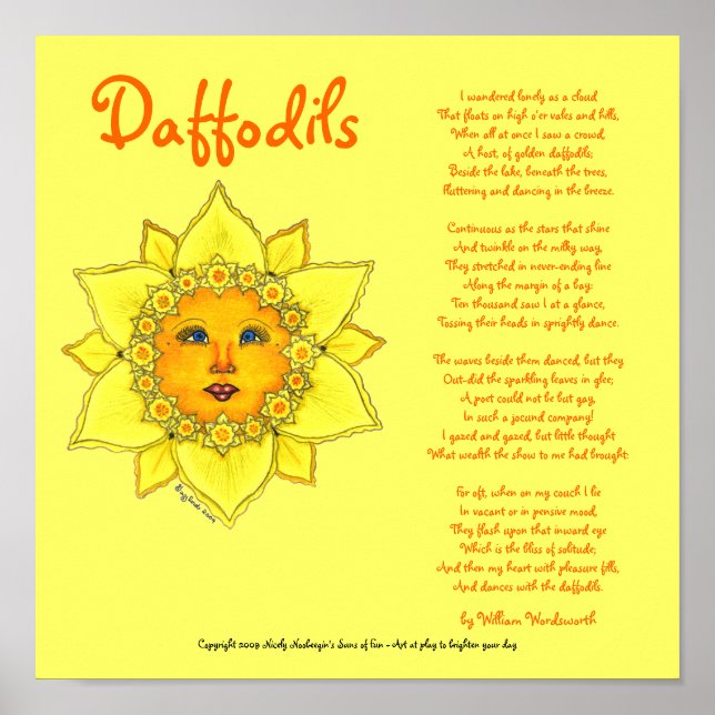 Sunny Daffodil - Poster (Frente)