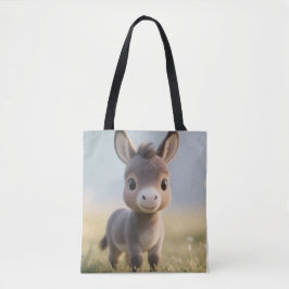Sunny Donkey Tote Bag
