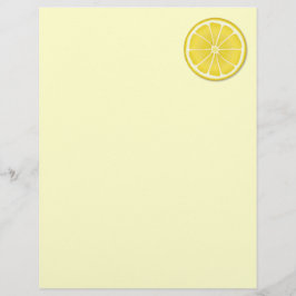 Sunny Lemon Stationery