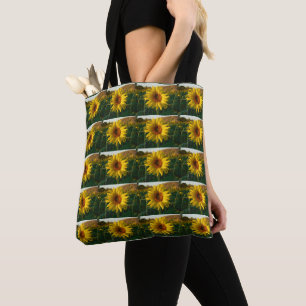 Sunny Sunflower Tote Bag