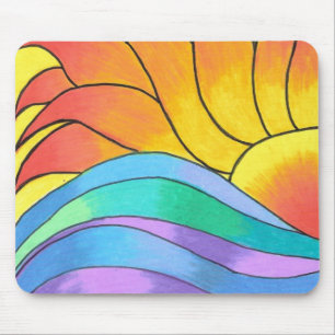 Sunny Sunset - Mousepad