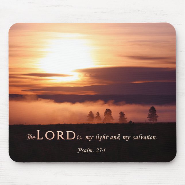 Sunrise Christian Mousepad (Frente)