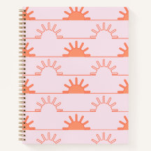 Sunrise Moderna — Notebook Espiral