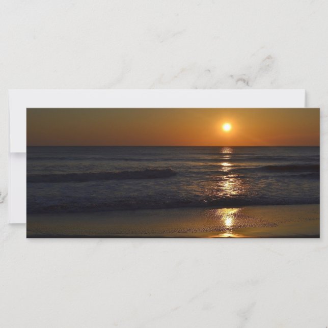 Sunrise na praia por Shirley Taylor (Frente)