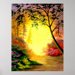 Sunrise Trail Poster