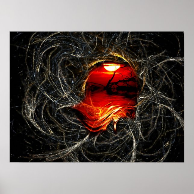 Sunsation Red Sunset Melting Poster (Frente)