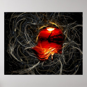 Sunsation Red Sunset Melting Poster