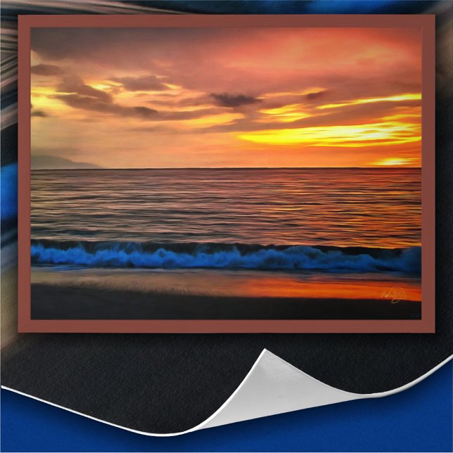 Sunset 1577 Art Impressão (Criador carregado)