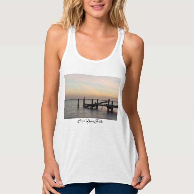 Sunset 1rua 2017 Cacau Beach Tank Top (Frente)