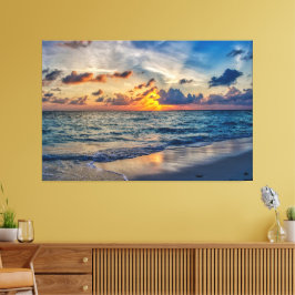 Sunset Beach Canvas Imprimir Imagem 20