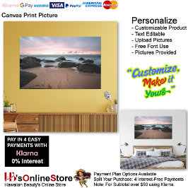 Sunset Beach Canvas Imprimir Imagem 21