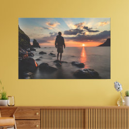 Sunset Beach Canvas Imprimir Imagem 32