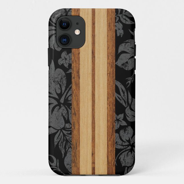Sunset Beach Surfboard Hawaiian iPhone 5 Capas (Verso)