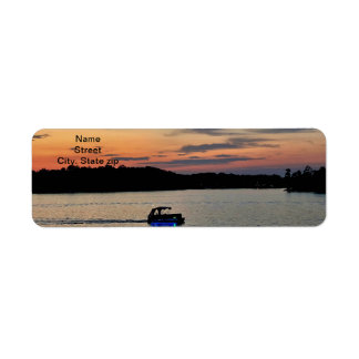 Sunset Boat Ride em Jackson Lake, etiqueta Georgia