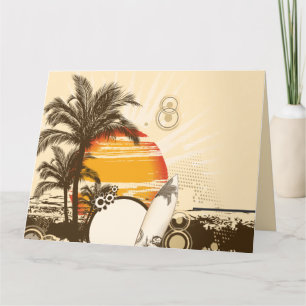 Sunset - Cartão de Saudação