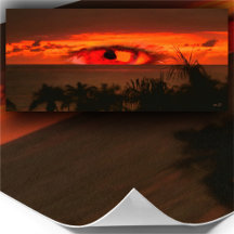 Sunset Eye 2106 Art Impressão