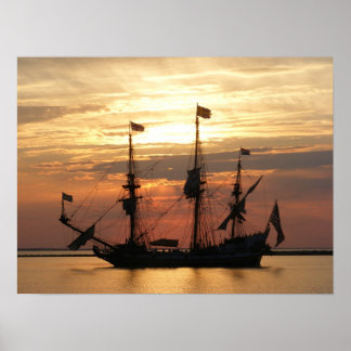 Sunset Flagship Poster