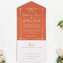Sunset Letreiro Italiano Whimsical com Casamento d