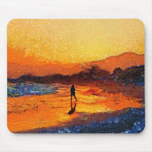 Sunset Mousepad da Califórnia Sonhando (Frente)
