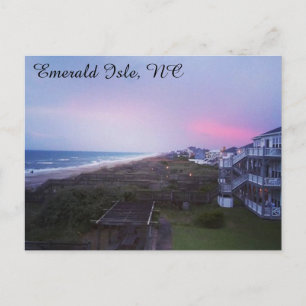 Sunset no Cartão Postal de Praia