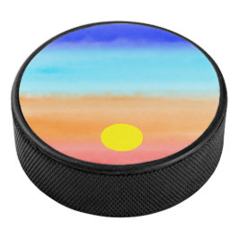 Sunset no oceano Abstrato art Ombre