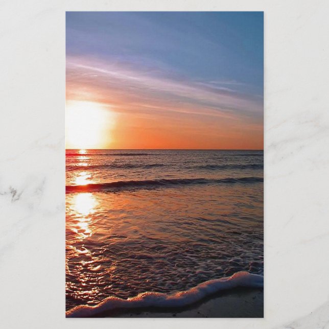 Sunset On Water (Frente)