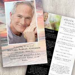 Sunset | Programa de Ordem Funeral de Serviço