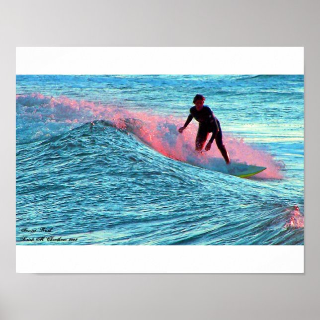 "Sunset Rush" Impressão (Frente)