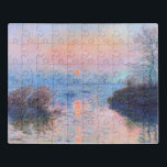 Sunset sobre o Seine Claude Monet<br><div class="desc">Sunset no Sena. Claude Monet. 1874. Reprodução de famosas imagens de arte no dominio público.</div>