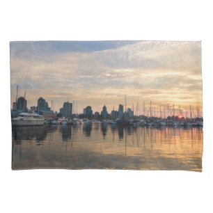 Sunset sobre Vancouver Skyline