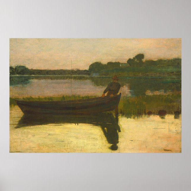 Sunset - Winslow Homer Fine Art Poster (Frente)