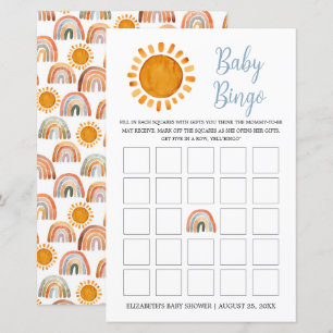 Sunshine e Rainbow Baby Bingo