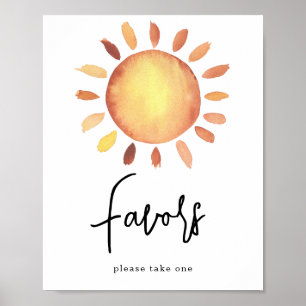 Sunshine Obrigado / Favorece Poster