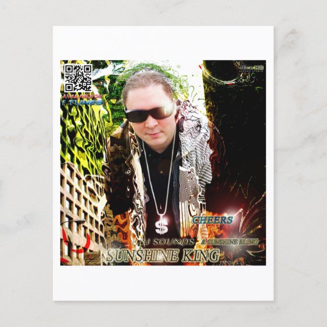 Sunshine rei j Tunes Flyer (Frente)