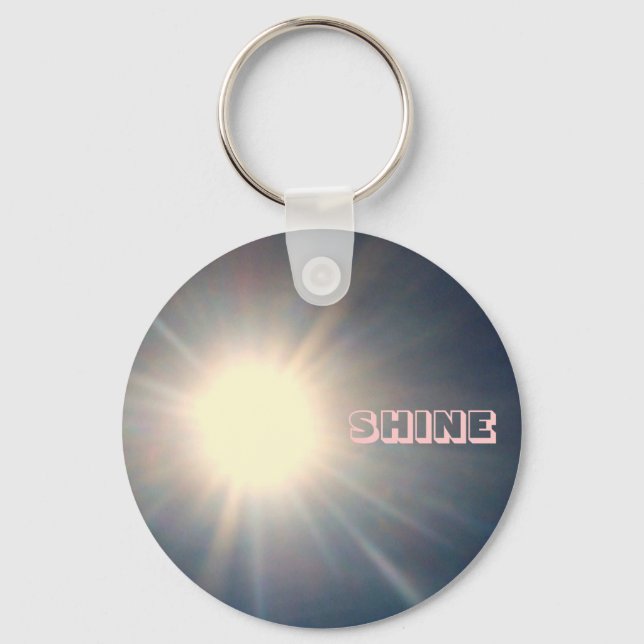 SUNSHINE, "SHINE" chaveiro (Frente)