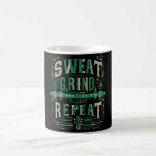 Suor, Grind, Repito - A Caneca do Hustler