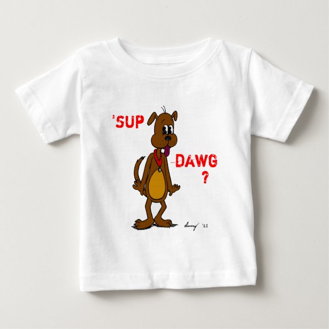 SUP DAWG? Camisa Criança de cães (Frente)